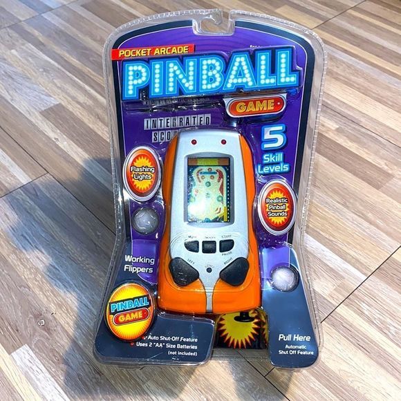 Video Games & Consoles Handheld Pocket Arcade Pinball Game Vintage Gamer Pocket Games Stress